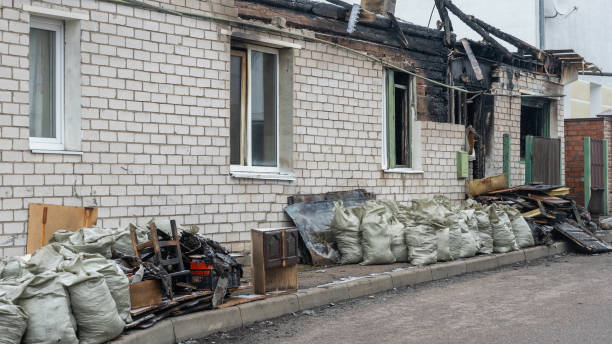 Professional Fire Damage Assessment technician working in Mayer, AZ